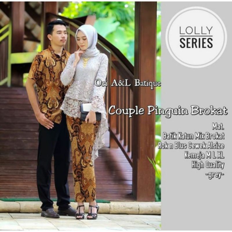 COUPLE BROKAT KEBAYA ,COUPLE LOLLY SERIES