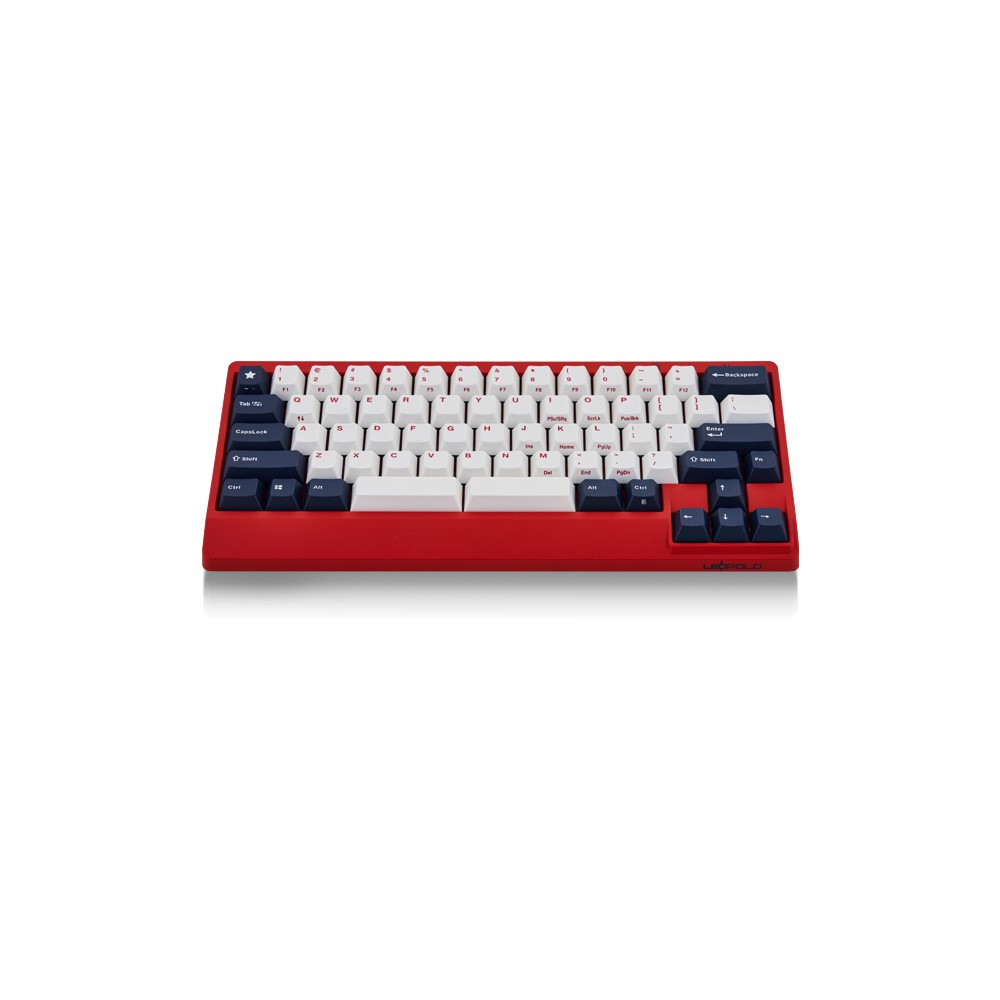 Leopold FC650MDS White Blue Star Mechanical Gaming Keyboard