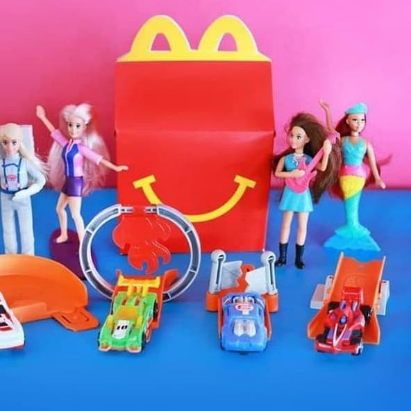 ♖ Happy meal barbie 2019 hot wheels mcd mcdonald ❋
