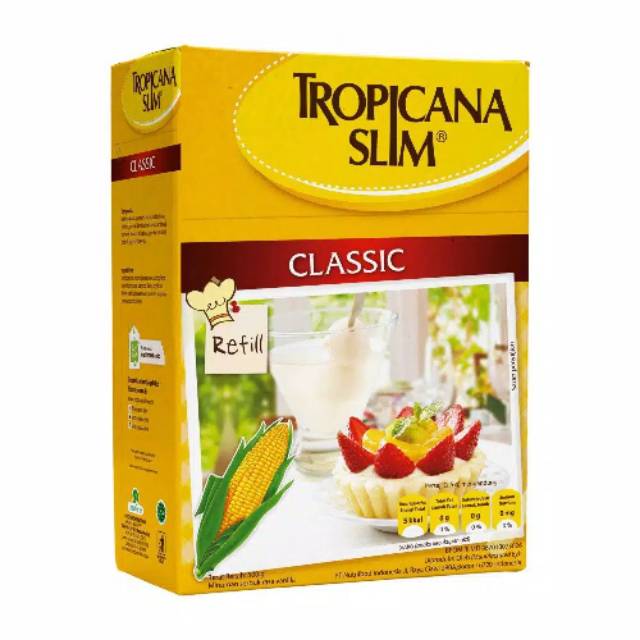 

Tropicana Slim Classic Refil 500 gr exp 08-25