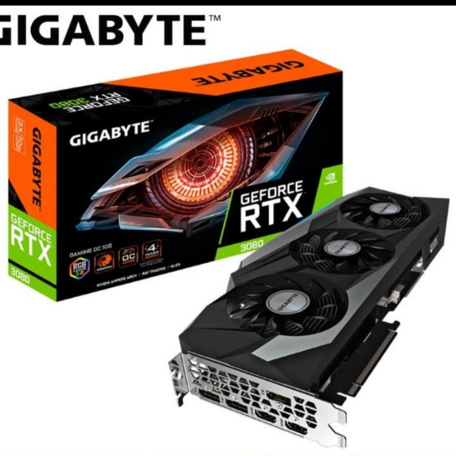 Vga Gigabyte RTX 3080 Gaming OC 10G - Geforce RTX 3080 OC 10G Gigabyte - RTX 3080 10G Gaming OC