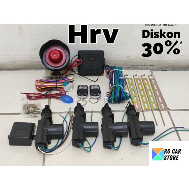 ALARM CENTRAL LOCK MOBIL HRV-PAKET ALARM CENTRAL LOCK MOBIL HONDA HR-V