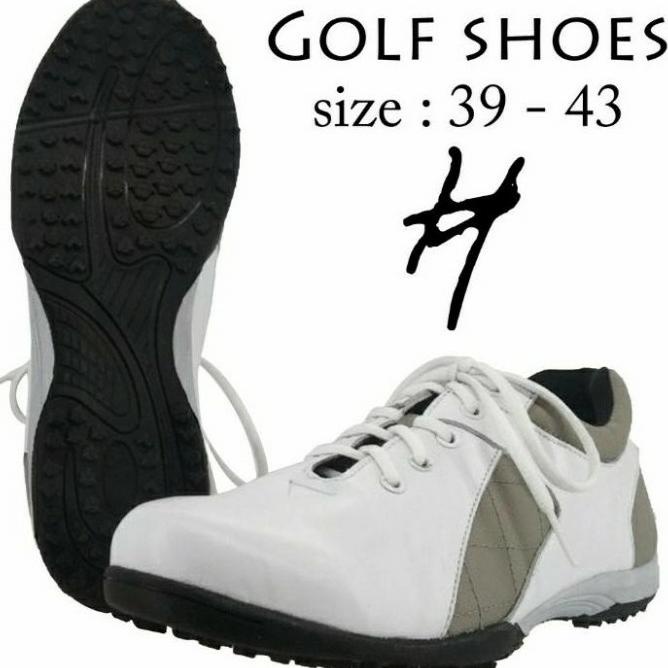 SEPATU GOLF PRIA BAHAN KULIT ASLI / SEPATU GOLF PRIA / SEPATU GOLF
