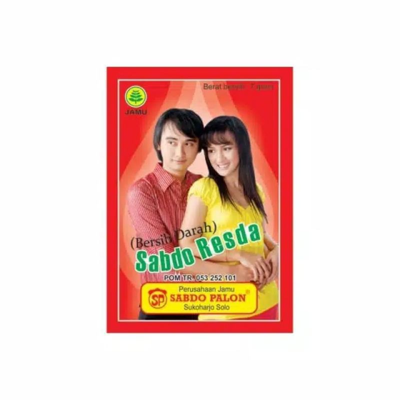 JAMU SABDO RESDA ( BERSIH DARAH) SABDO PALON