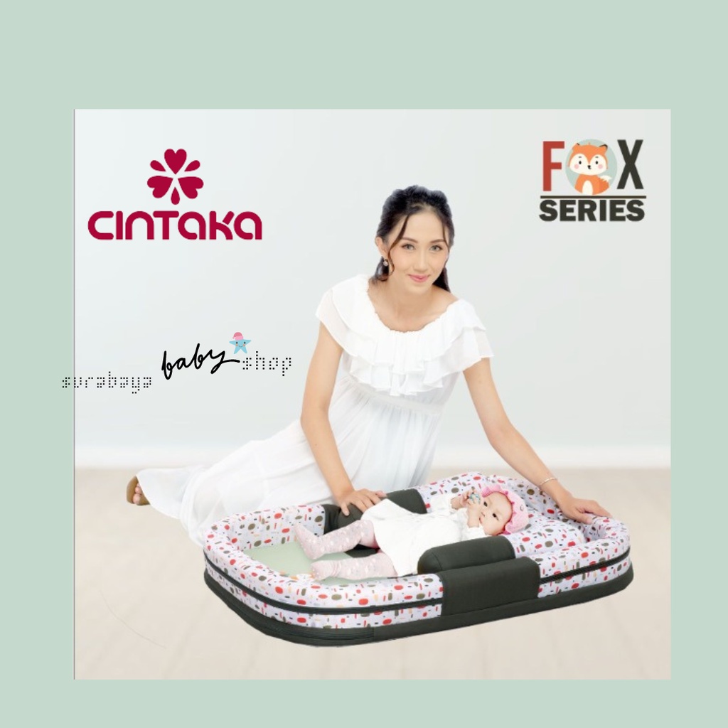 Cintaka Kasur Kolam Bumper + Kelambu Fox Series CBK2842