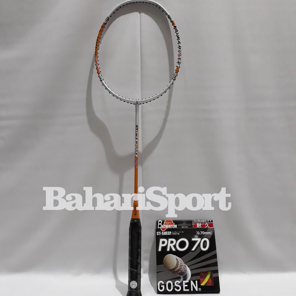 Raket Badminton Gosen Powerlite 55 Original Bonus Senar