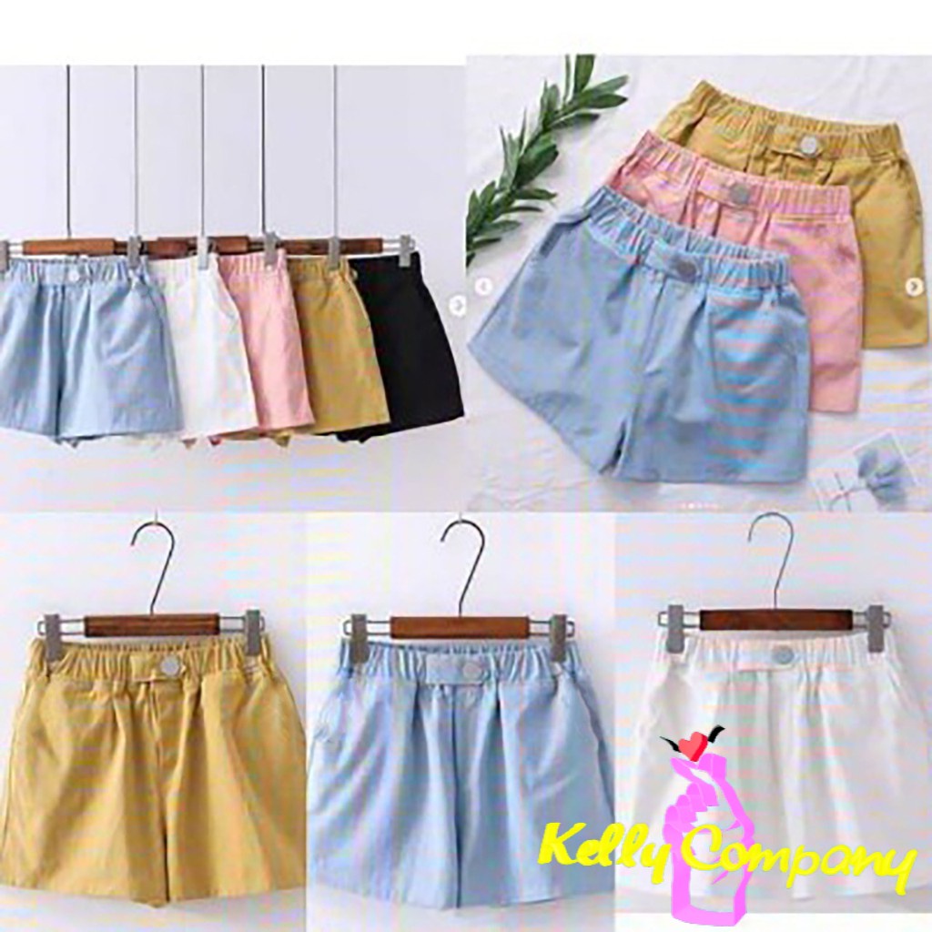 KC  Bichon pants - celana pendek bichon - bahan crepe