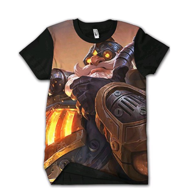 Kaos Mobile Legend FRANCO Skin Baru 2018
