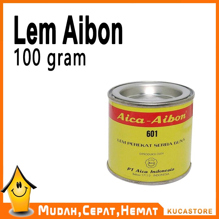 

Lem Kuning Serbaguna Aica Aibon Kaleng Kecil 70 gram