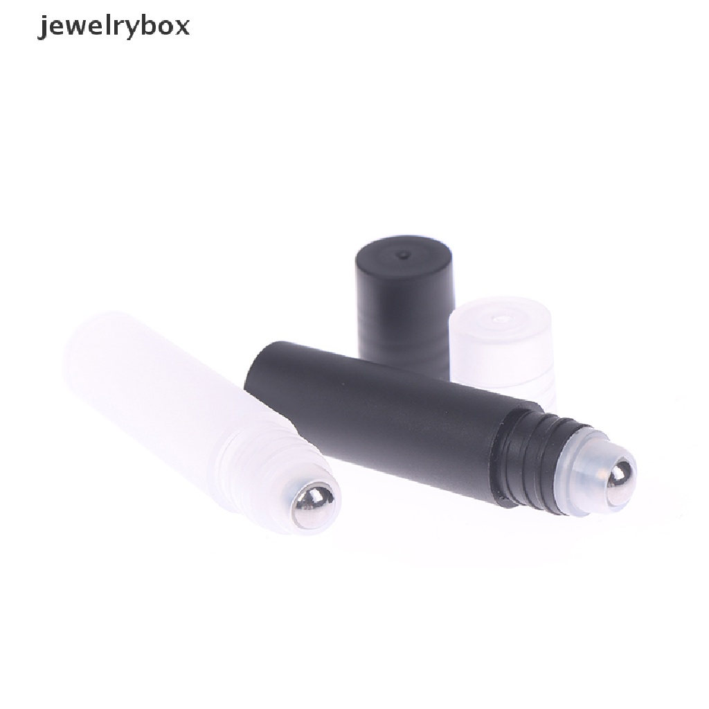 (jewelrybox) Botol Roll on Kosong Bahan Plastik + Stainless Steel Ukuran 5ml