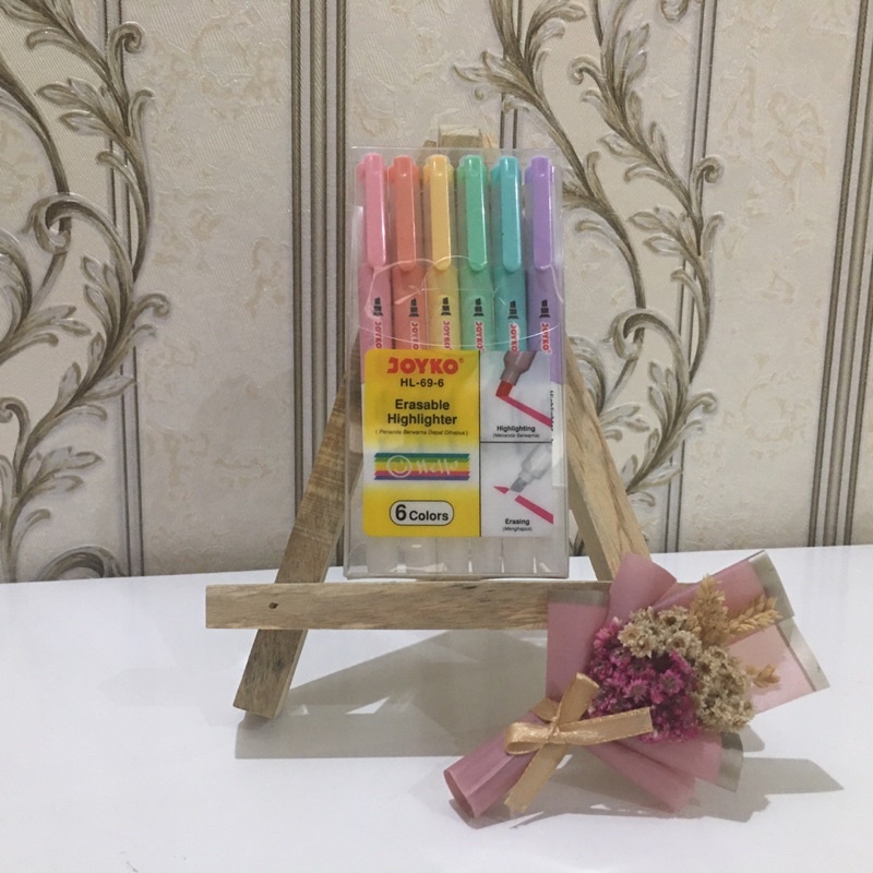 

Eceran/Satuan Joyko Eraseable Highlighter HL-69-6