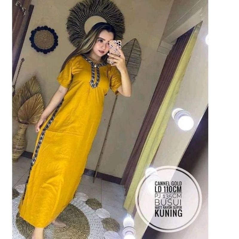 BEST SELLER Daster Teby bahan katun rayon premium adem