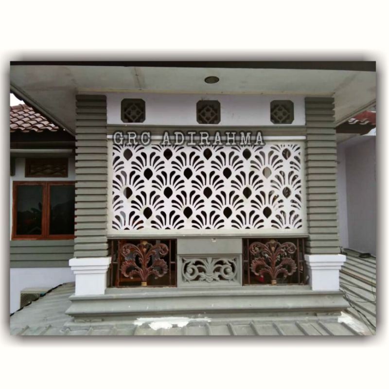 roster krawangan grc motif kipas