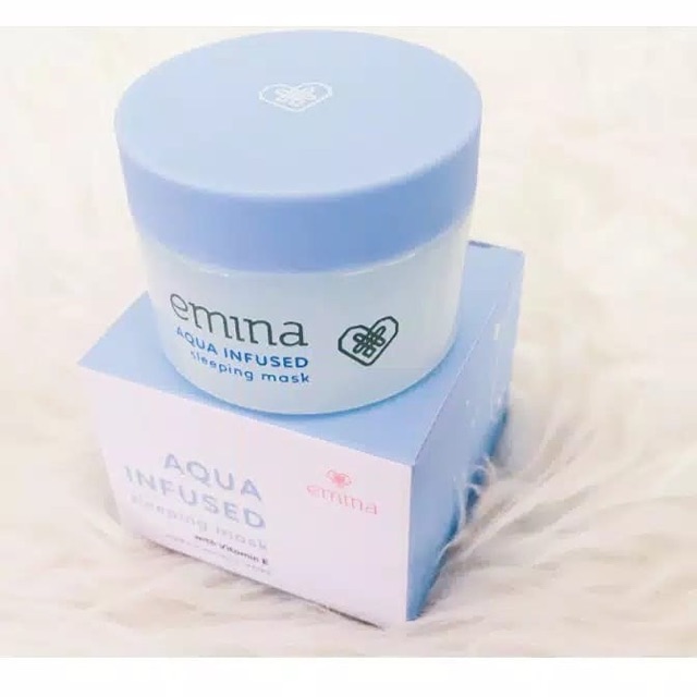 ❤️ MEMEY ❤️ EMINA Aqua Infused Sleeping Mask 30gr