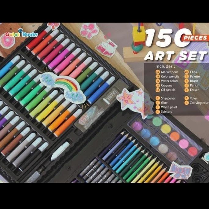 

Gulali Art Set 150 Pcs - Art Painting Set