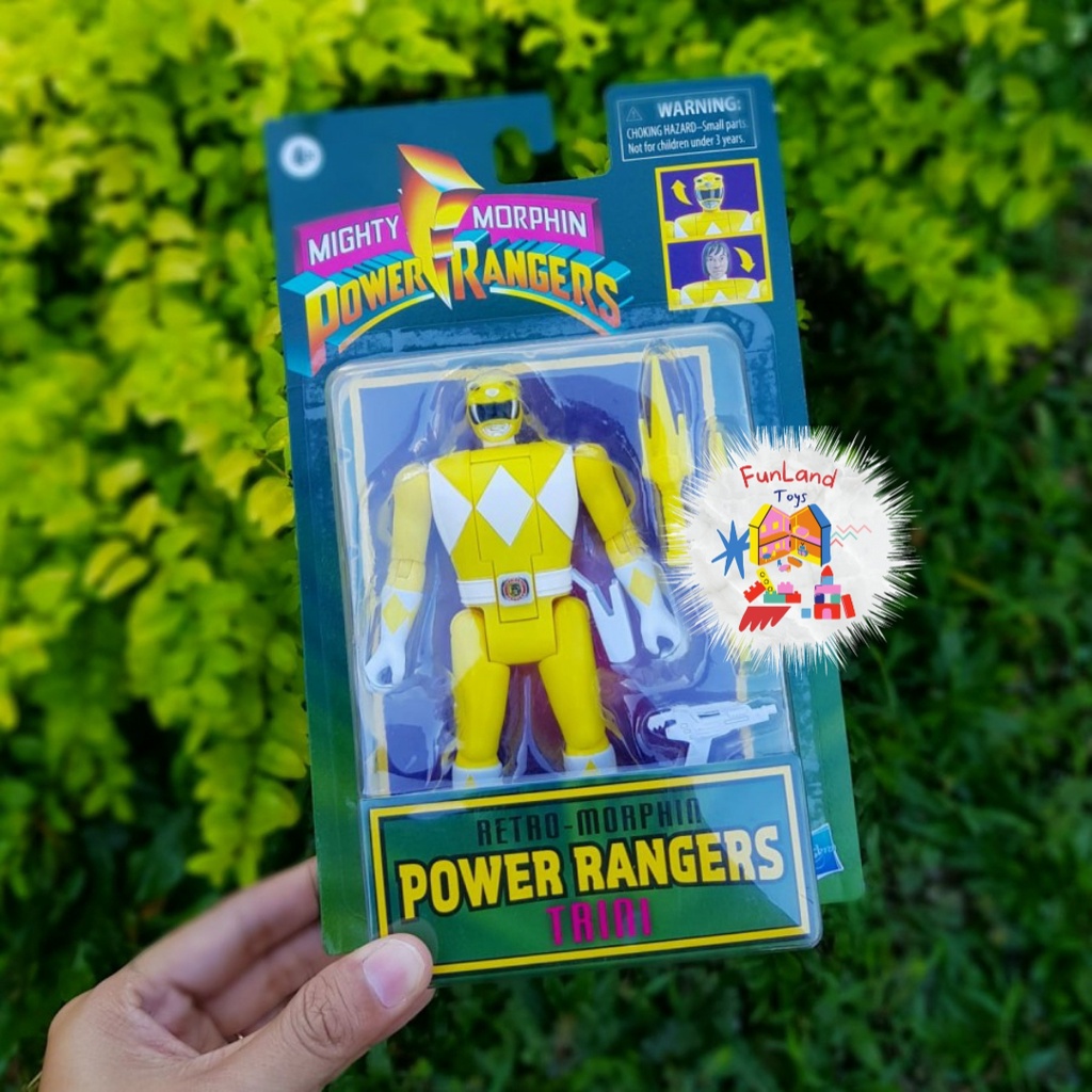 Mighty Morphin Power Rangers Retro Morphin Fliphead - Trini