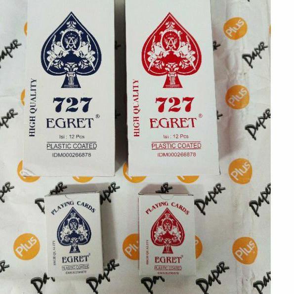 Kartu Remi Egret 727 (12pcs) <