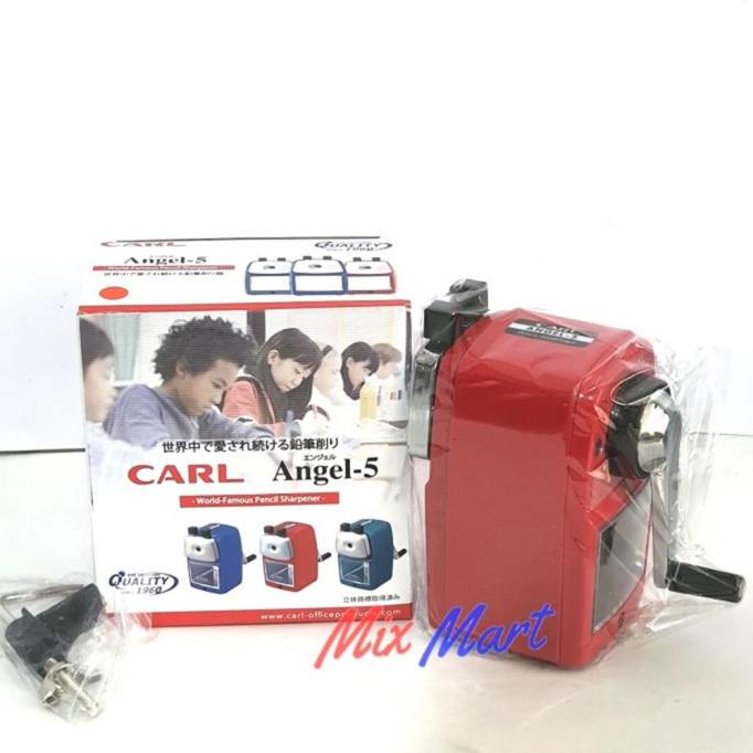 

Big Sale Serutan Pensil Angel 5 CARL ORIGINAL / Pencil Sharpener / Rautan Putar Big Sale