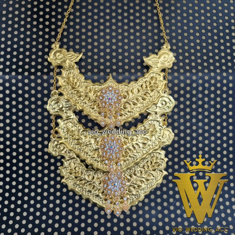 Kalung pengantin 3susun