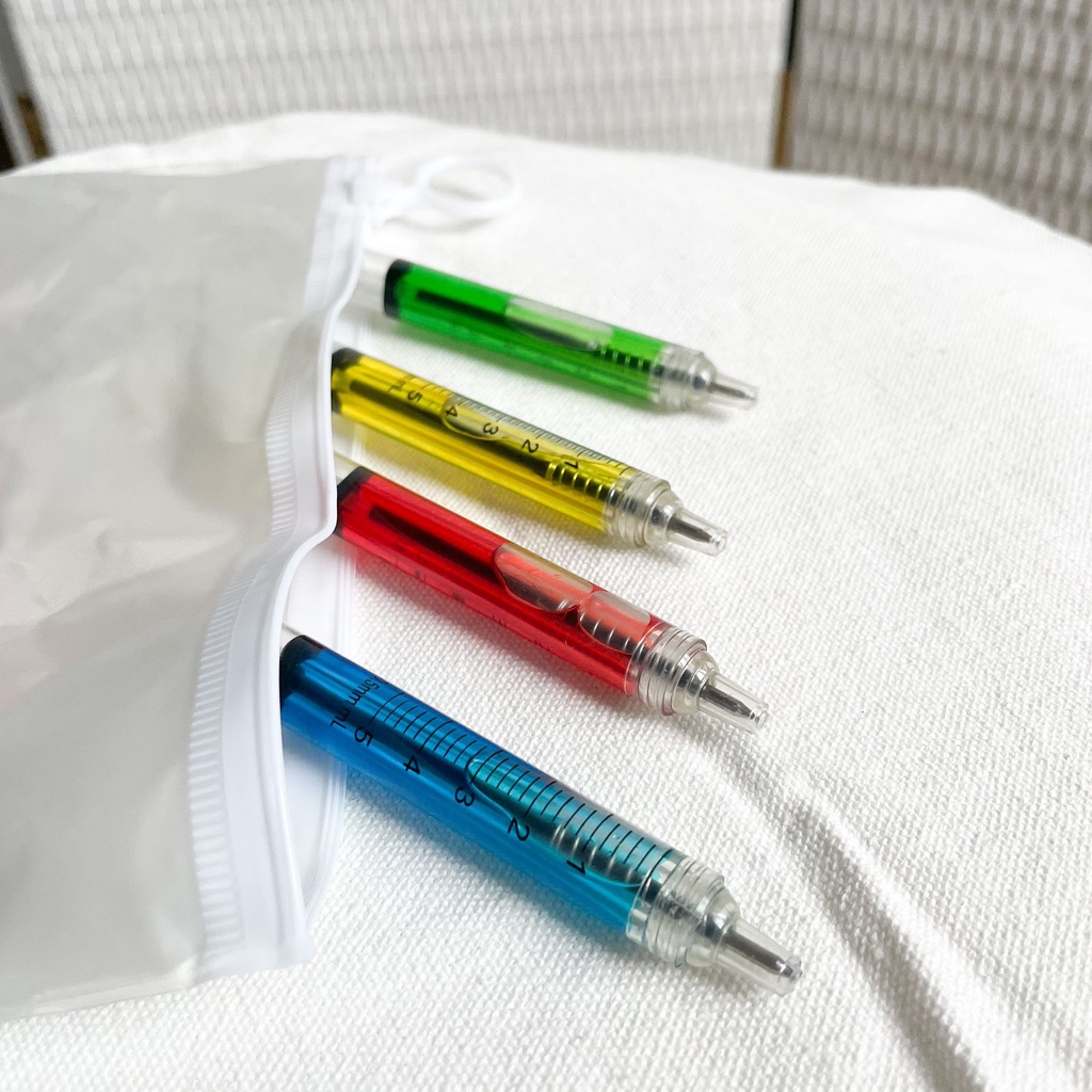 

PULPEN CETEK SUNTIK PENA PEN GEL CAIRAN WARNA BOLPOINT SUNTIK CAIRAN WARNA PULPEN UNIK READY