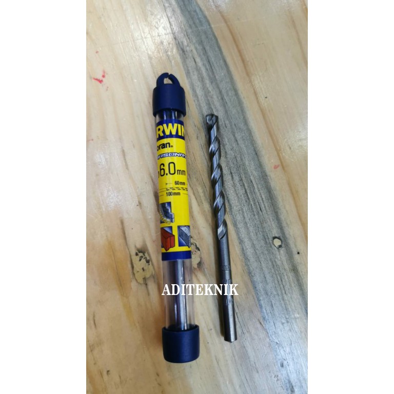 Mata Bor Beton Irwin Masonry 6mm 6 mili 6 mm Original Asli