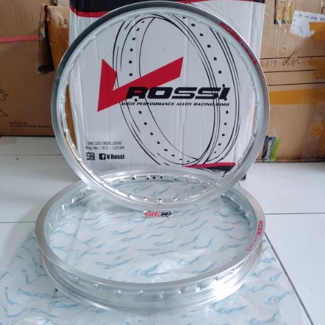 HARGA PERBIJI VELG VELK VELEG PELEG RING RIM 17X140 17X160 RING 17 X 140 160 17 X - 140 160 WARNA SILVER ORI ORIGINAL ROSSI