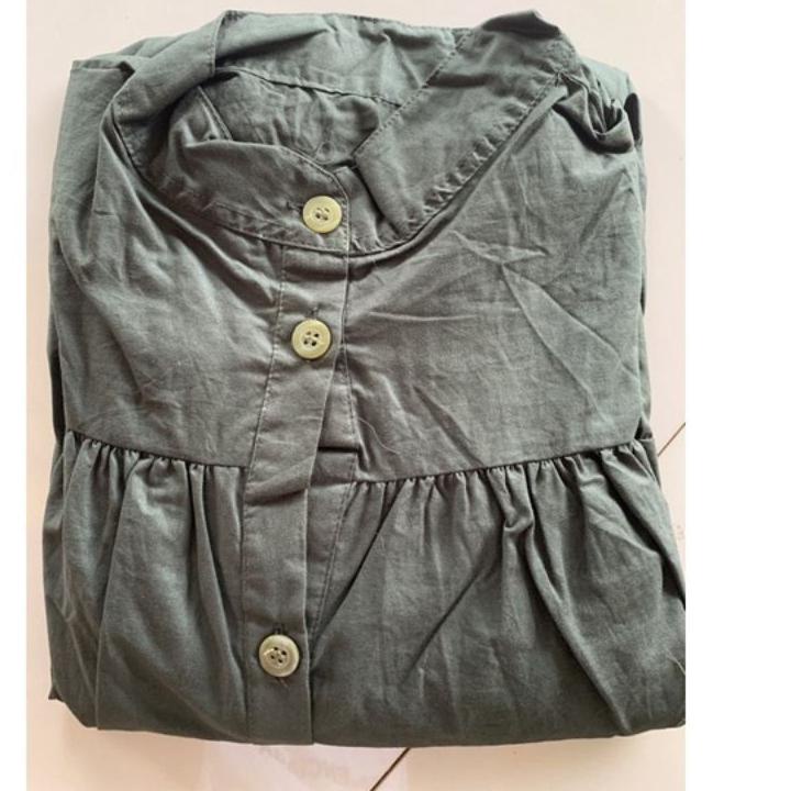 Serbuuuu.. GAMIS Zoya MIDI dress full kancing//fashion wanita//gamis wanita//GAMIS ZOYA