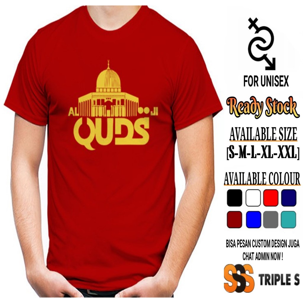 KAOS DAKWAH AL-QUDS DESAIN MASJID KAOS AL QUDS YERUSALEM