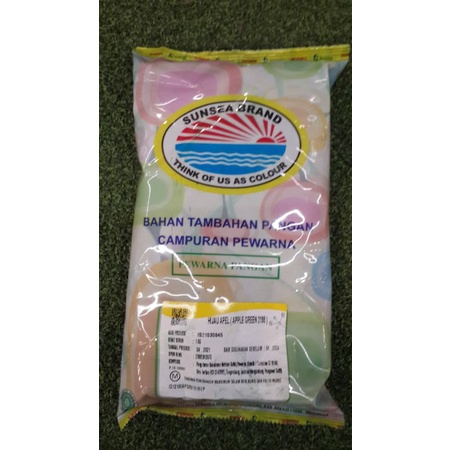 

Pewarna Roha Sunsea Brand Apple Green 2198 1kg