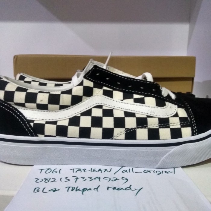 Vans Old Skool V36CL+ Checkerboard Japan Market Original