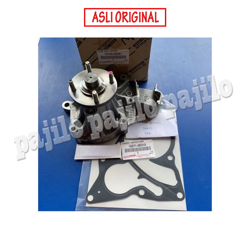 ORI waterpump water pump pompa Air Radiator INNOVA FORTUNER 2006 2007 2008 2009 2010 DIESEL SOLAR Ru