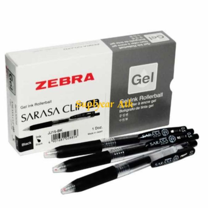 

Ballpoint Zebra SaraSa 05 Gell Ink Rollerball (hitam) 1losin