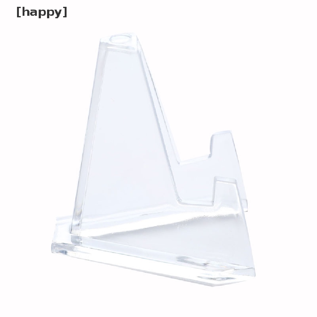 Ha 1pc Stand Display Holder Koin Medali Lencana Bahan Akrilik Untuk Koleksi