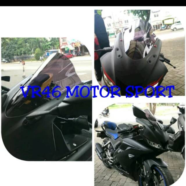 Aksesoris Visor R15 V3 jenong  aksesoris windshield R15 V3 jenong