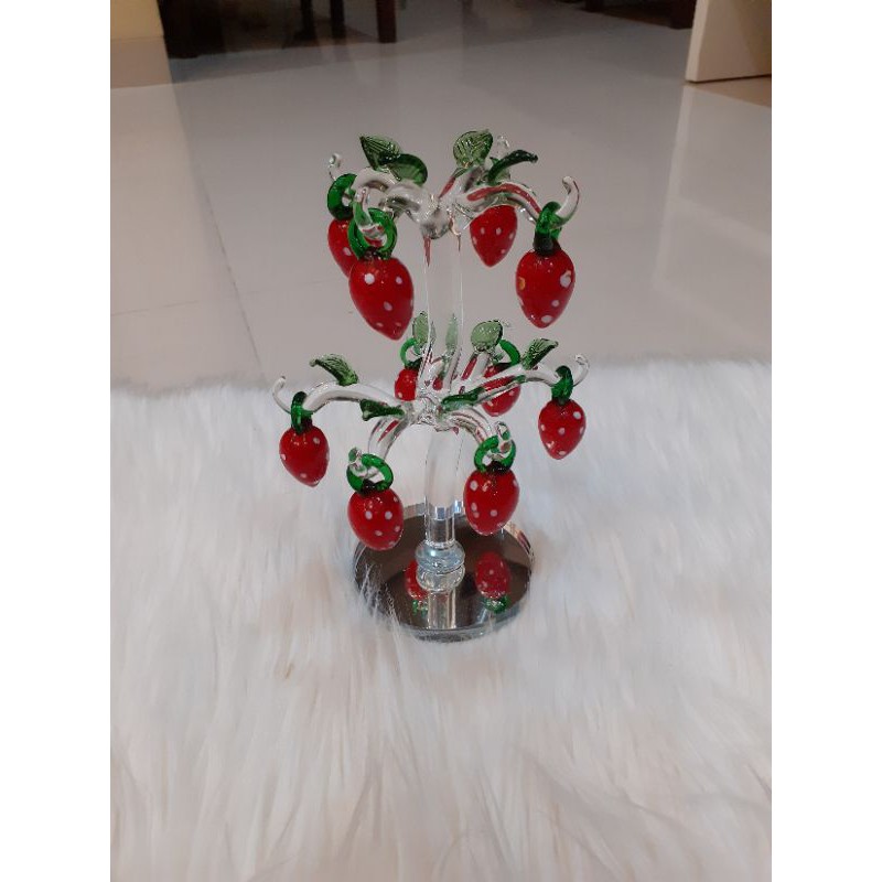 PAJANGAN KRISTAL BUAH CHERY