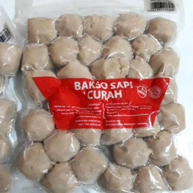 Jual Bakso Sapi Curah Bernardi 500gr Indonesia Shopee Indonesia