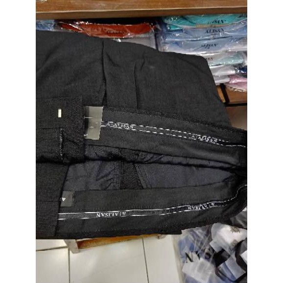 Wow Murah><-913  Celana Bahan ALISAN Celana Kerja SLIMFIT
