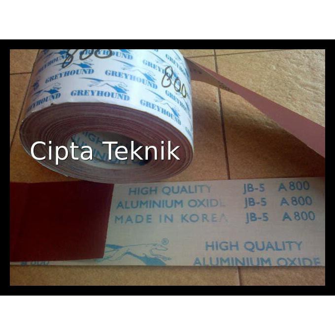 Amplas roll Greyhound grit 800 METERAN