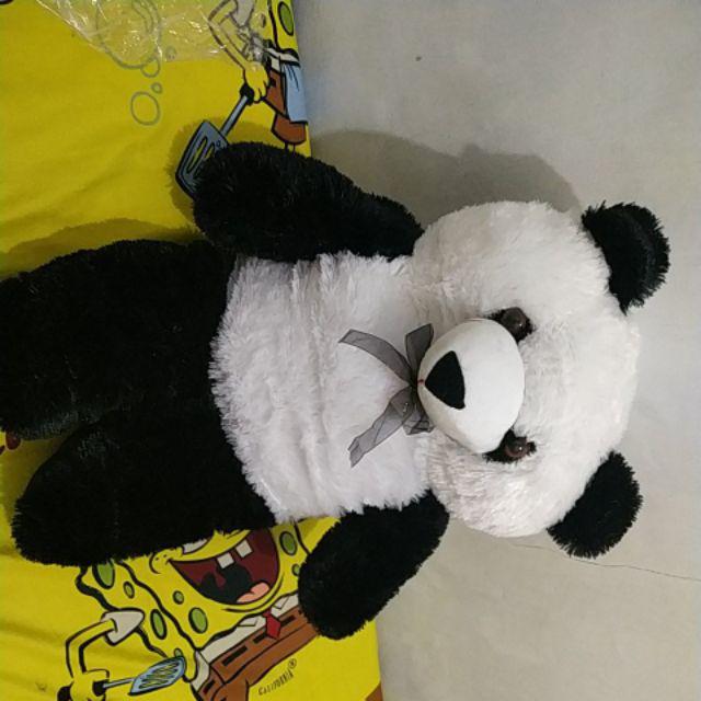  Boneka  beruang panda  teddybear jumbo T80CM Shopee  