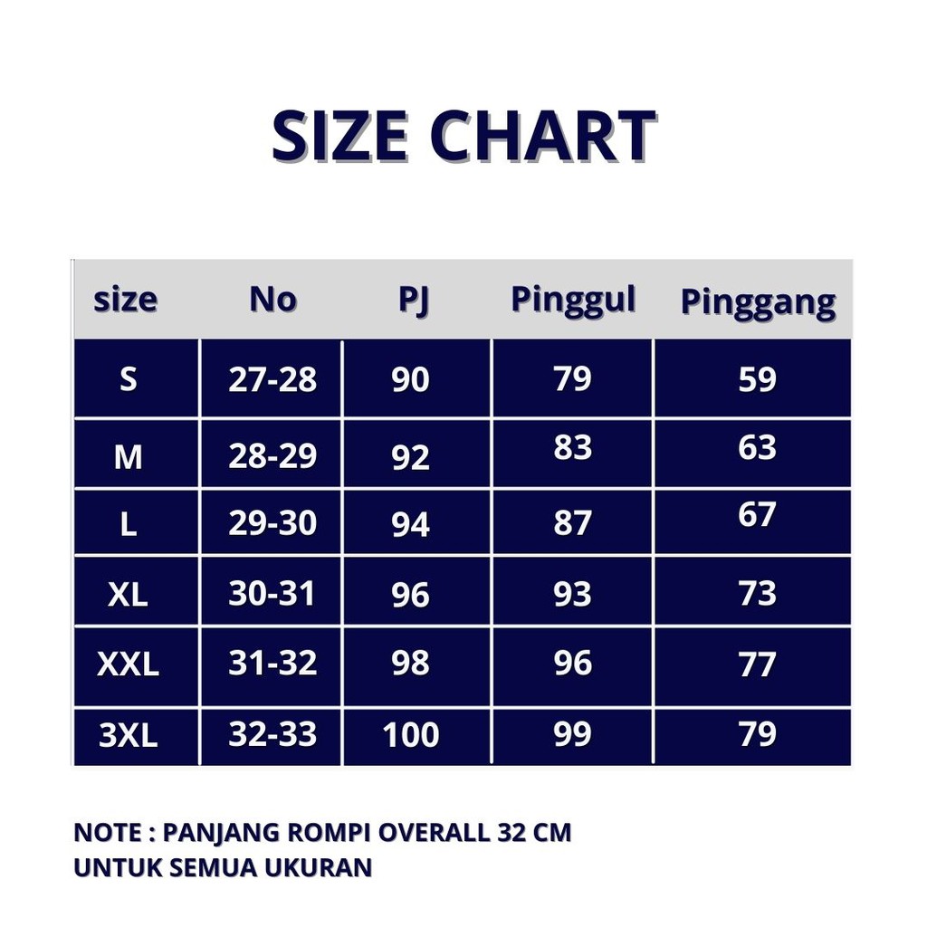 OVERALL RETRO AMERICAN DRILL PRIA WANITA