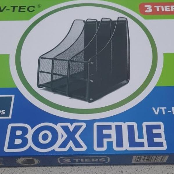 

Office & Stationery | Document Organizer | Box File 3 Sekat V Tec Besi Box File Magazine | Best Seller