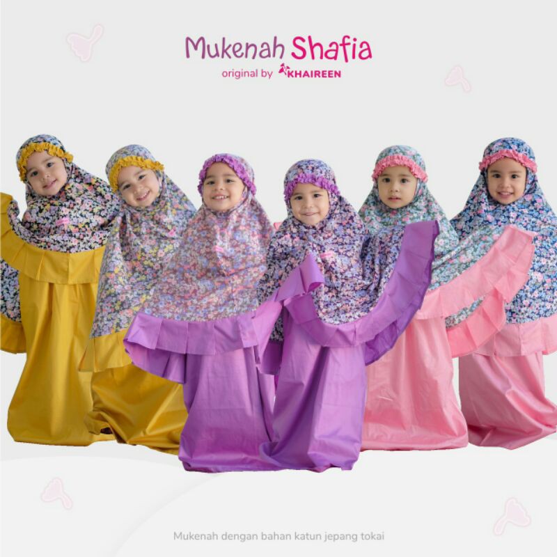 Mukena Shafia original khaireen