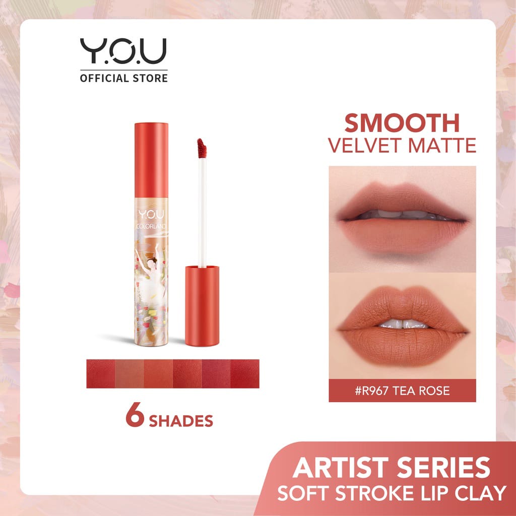 YOU Colorland - Soft Stroke Lip Clay Premium
