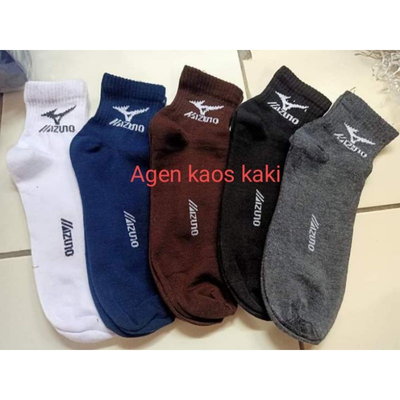 ( 5 pasang ) kaos kaki sport Mizuno pria &amp; wanita dewasa