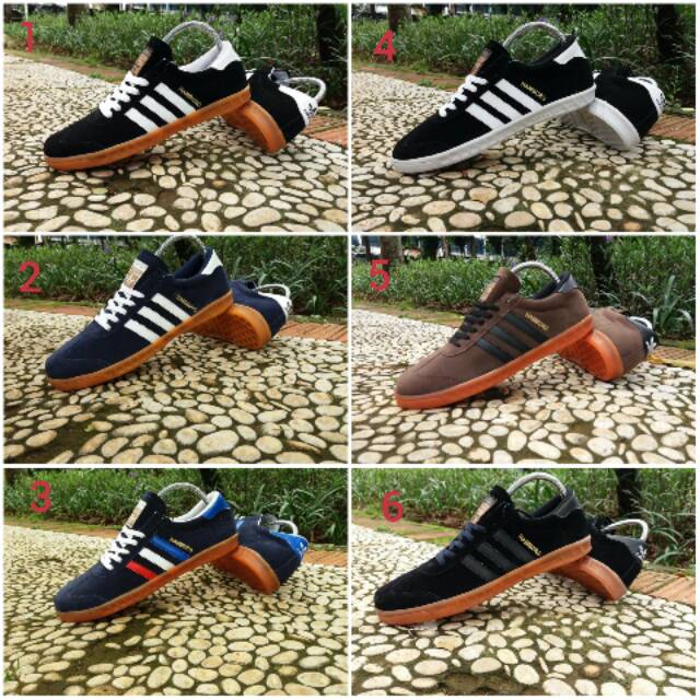 OBRAL SEPATU ADIDAS HAMBURG PRIA / SEPATU COWOK / SEPATU CASUAL COWOK SEPATU JALAN COWOK