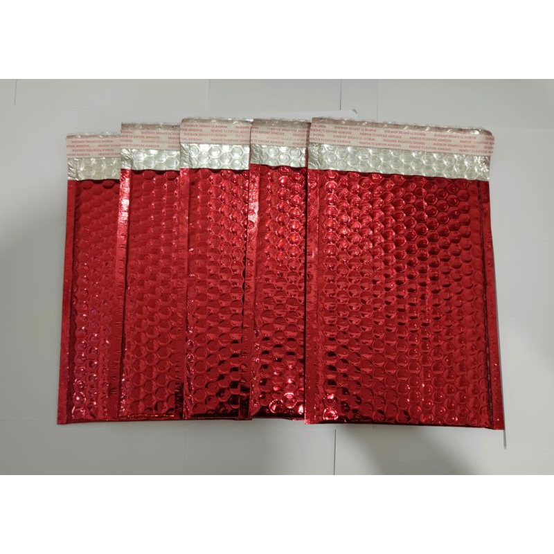 

26 37 Bubble Wrap Padded Envelope Amplop Paket Pengiriman Online Shop Red