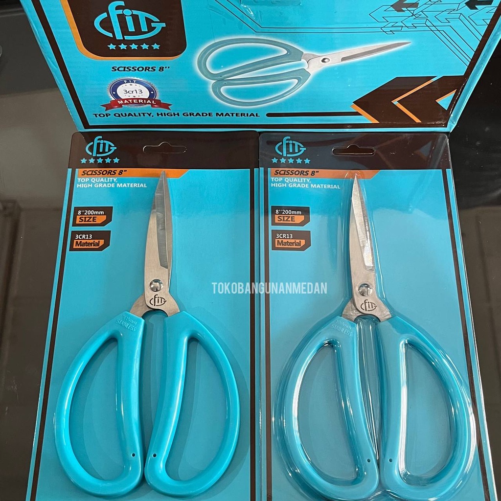 

GUNTING KAIN KULIT KAWAT SERBAGUNA 8 INCH / 20 CM - FIT