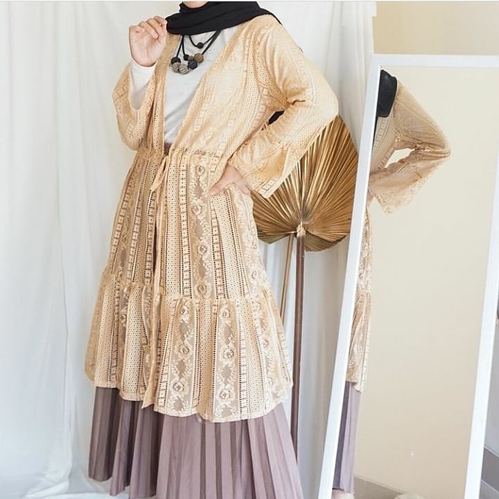 Daisy Lace Brokat Outer Premium Murah