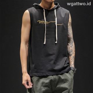 sleeveless basketball hoodie