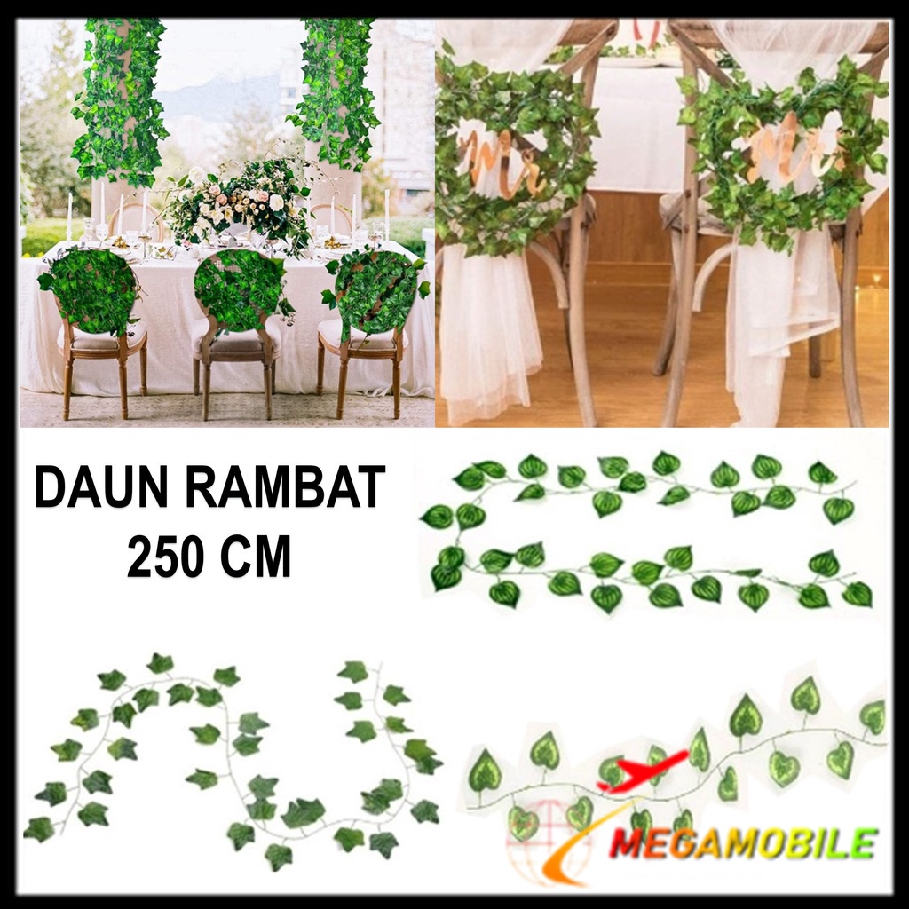 Jual MM - Daun Rambat Palsu Artificial Plastik Sulur Daun Imitasi Daun ...